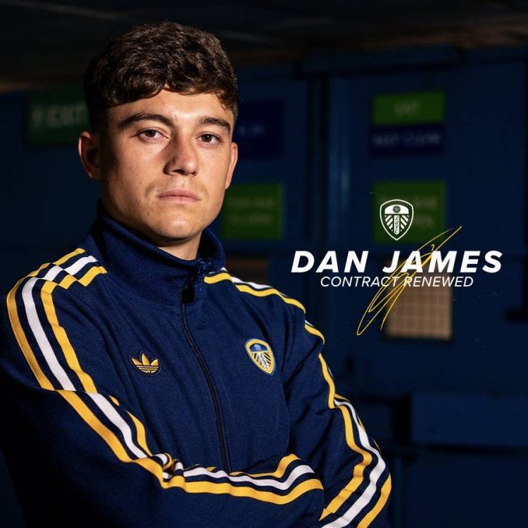 官方：利兹联与27岁边锋丹尼尔-詹姆斯续约四年